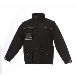JRC Japan bélelt dzseki lecipzározható ujjakkal, fekete XL